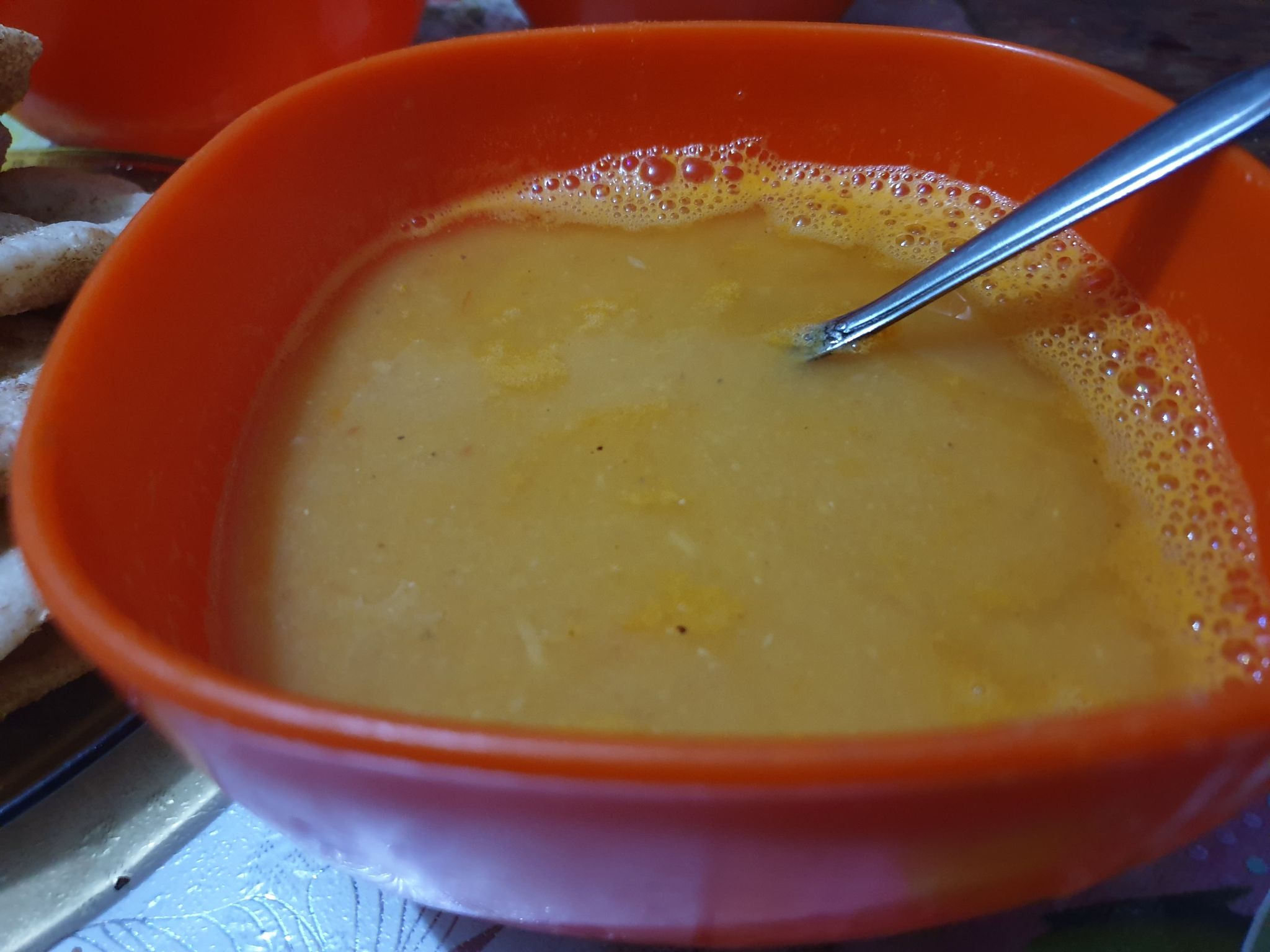 суп из красной чечевицы