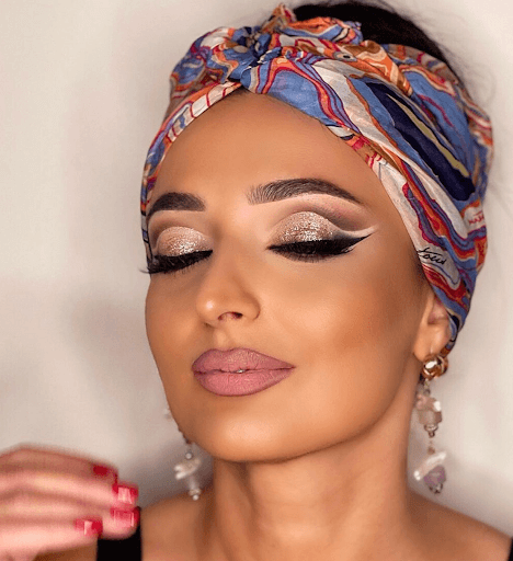 арабский макияж +для карих глаз